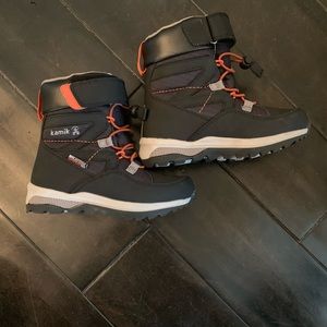 Kamik Kids Black Winter Boots Size 11